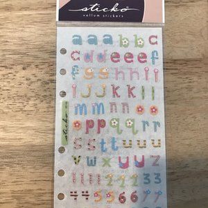 EK Success Sticko Adorable ABC Lower Case Stickers
